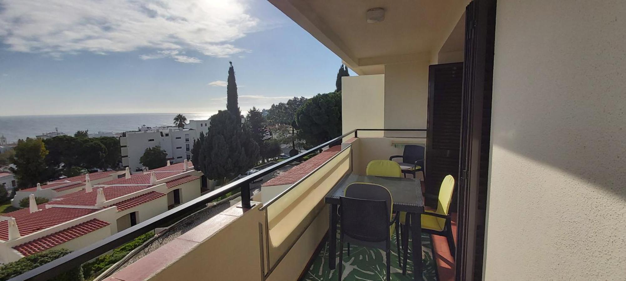 Sea View Apartman Albufeira Kültér fotó