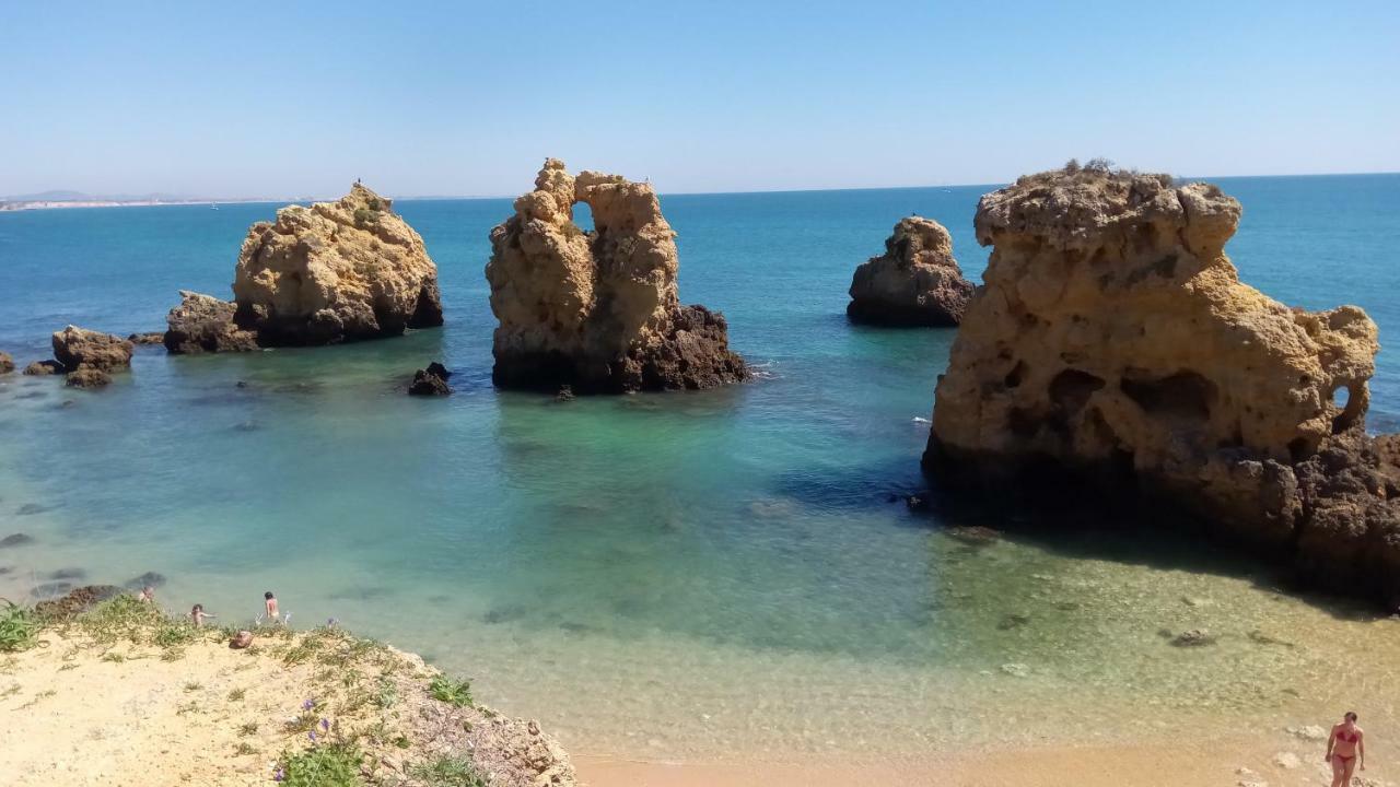 Sea View Apartman Albufeira Kültér fotó